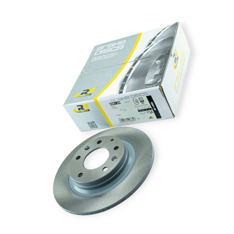 Диск тормозной Mazda 6 GG, GH (2008-2012) задний (280mmx10mm) ROADHOUSE