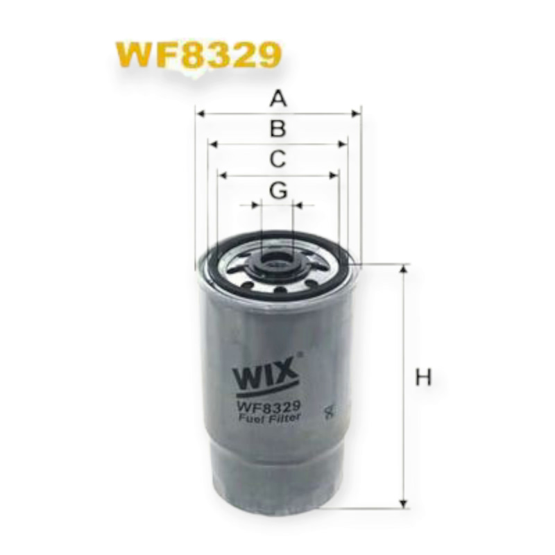 Фильтр топливный Citroen Jumper II (02-06) WIX FILTERS
