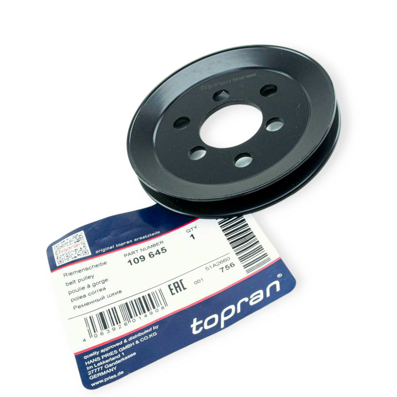 Шкив насоса ГУР Volkswagen Passat B3, B4 (TOPRAN)