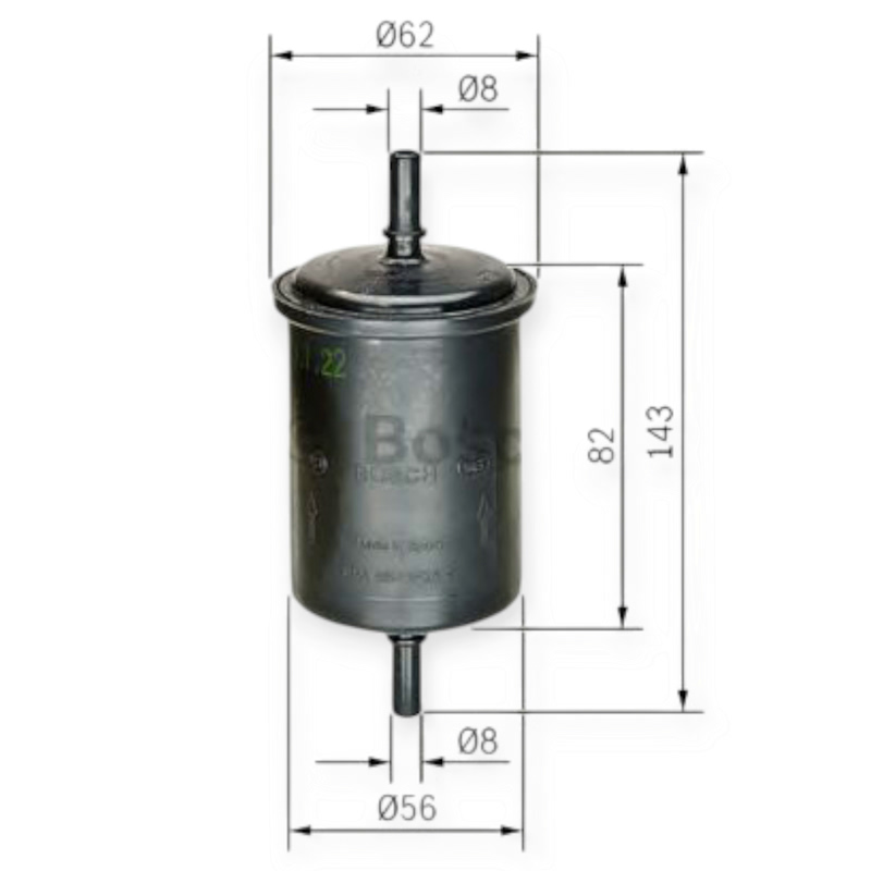 Фильтр топливный Renault Megane Scenic (JA0, 1_) 1.4 i (JA0E) BOSCH