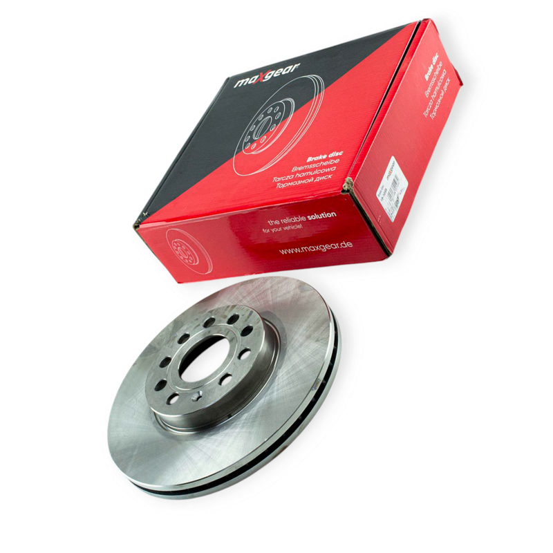 Диск тормозной Volkswagen Caddy III (2003-) передний (288mmx25mm) фаска 112mm MAXGEAR