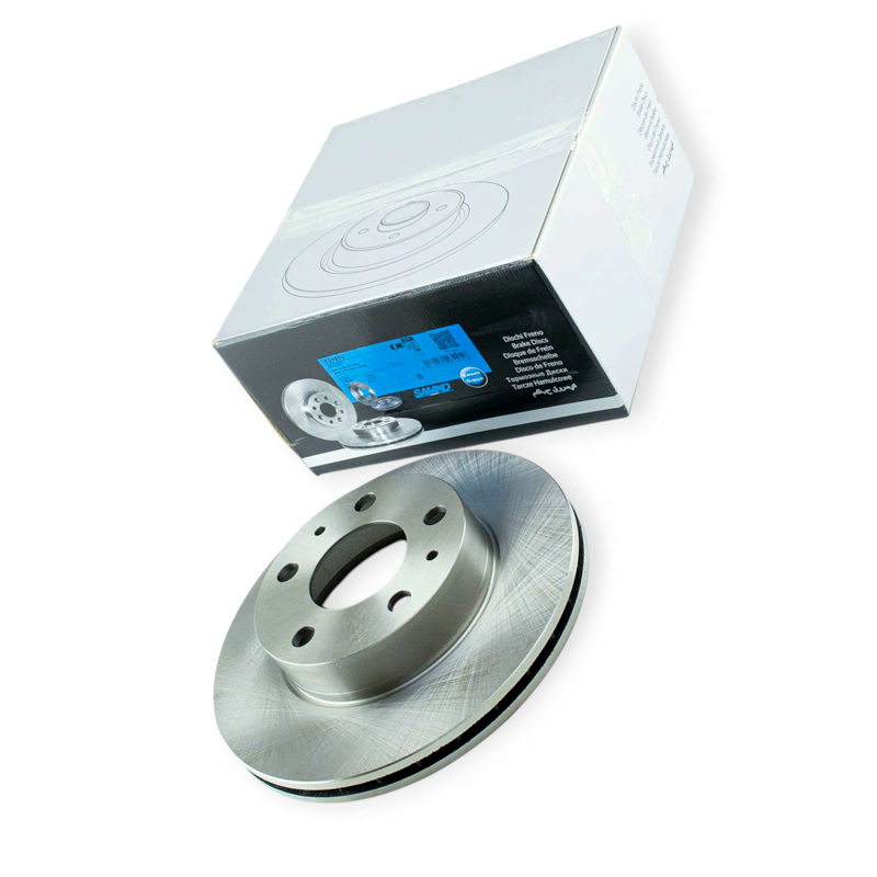 Диск тормозной Fiat Ducato, Peugeot Boxer (1994-) передний (d300x24mm) SAMKO