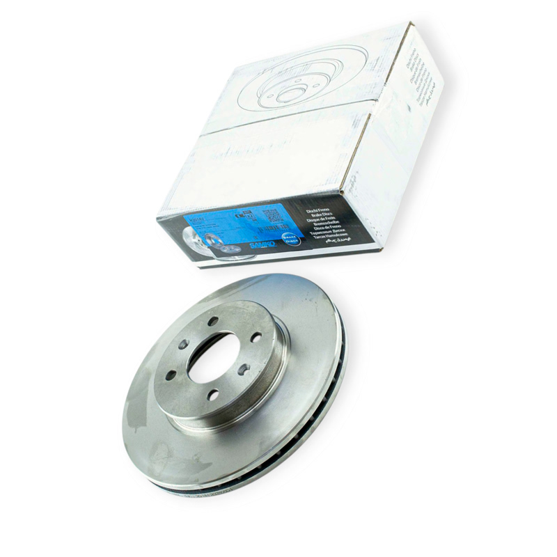 Диск тормозной Hyundai Accent, i20, Kia Rio (2005-) передний (d256x22mm) SAMKO