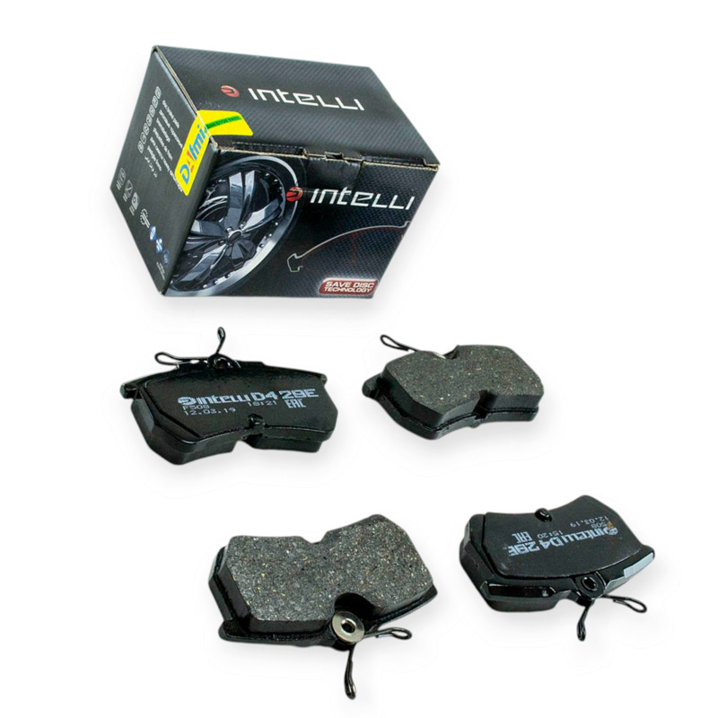Колодки тормозные Ford Focus (1998-) задние Dafmi-Intelli