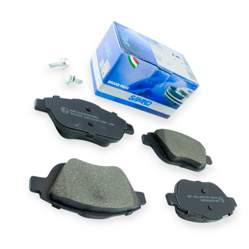 Колодки тормозные Citroen С3, DS3, C4 Cactus, Peugeot 2008 (2009-) передние SAMKO