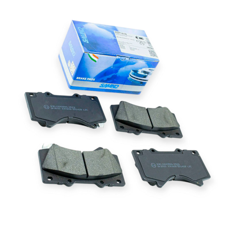 Колодки тормозные Toyota Land Cruiser 200, Sequoia (2000-), Tundra (2007-), Lexus LX (2007-) передние SAMKO