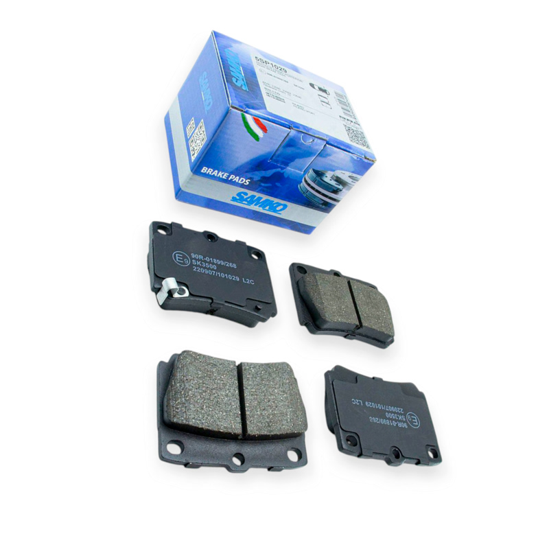 Колодки тормозные Mitsubishi Pajero Sport II (2008-) задние SAMKO