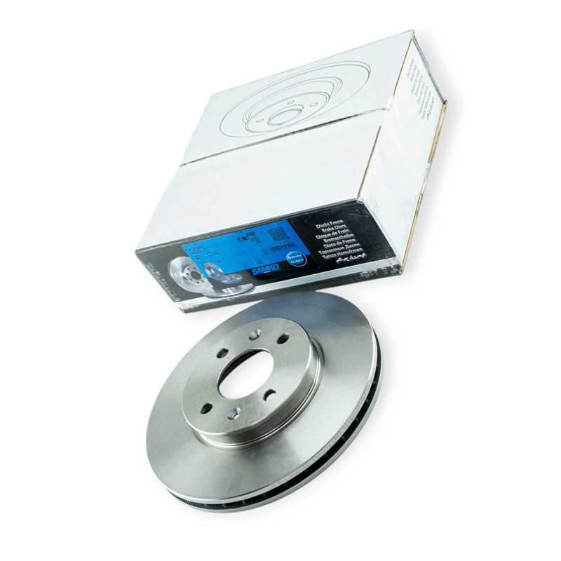 Диск тормозной Hyundai Accent, i20, Kia Rio (2010-) передний (d256x22mm) SAMKO