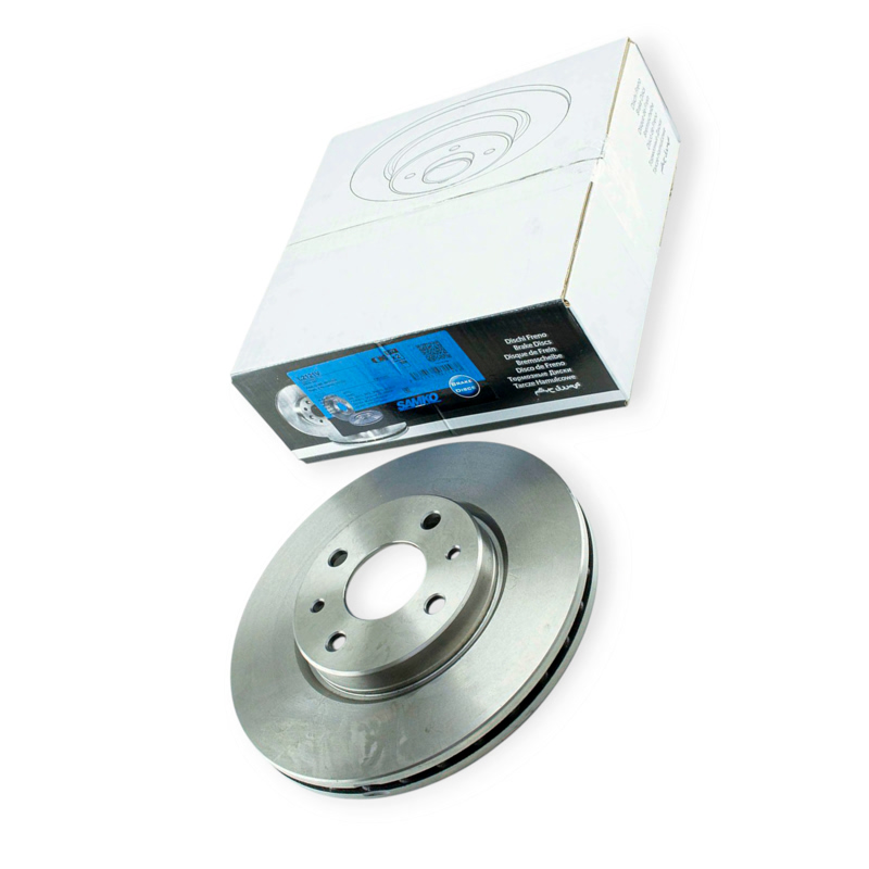 Диск тормозной Fiat Doblo (2001-), Qubo (2008-), Citroen Nemo (2008-) передний (257mm22mm) SAMKO