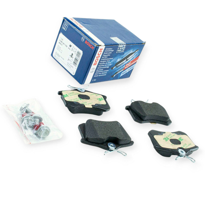 Колодки тормозные Volkswagen Golf IV (1999-), Passat B5 (1996-2005), Skoda Octavia (2000-) 1.8T,1.9TDI задние BOSCH
