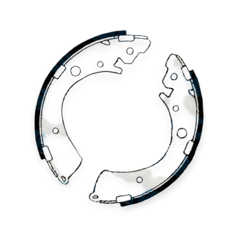 Колодки барабанные Honda Accord, Civic 85- (d200x37mm) (LPR-Samko)