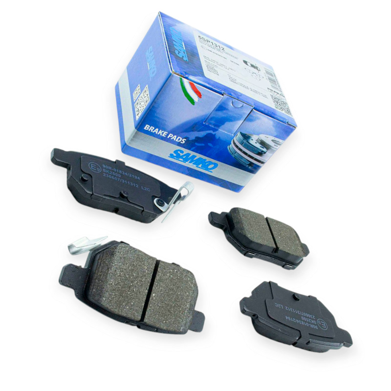 Колодки тормозные Toyota Corolla (2002-), Auris (2007-), Urban Cruiser (2009-), Verso S, Prius, Yaris задние SAMKO