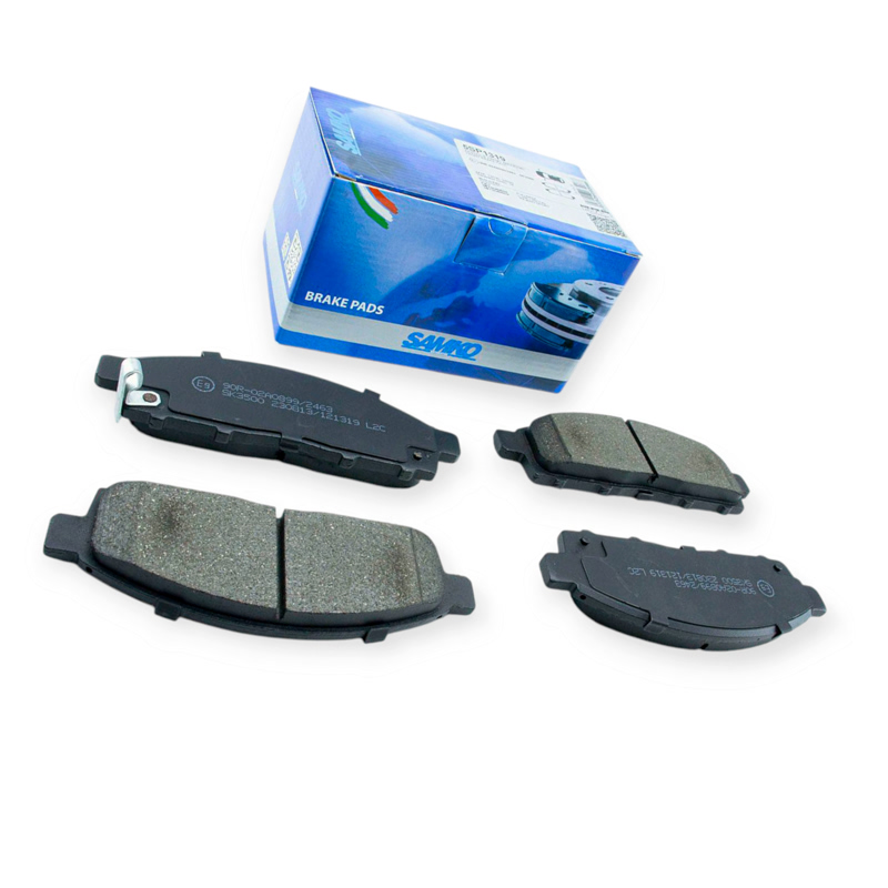 Колодки тормозные Mitsubishi L200, Nissan NV200 (2004-) передние SAMKO