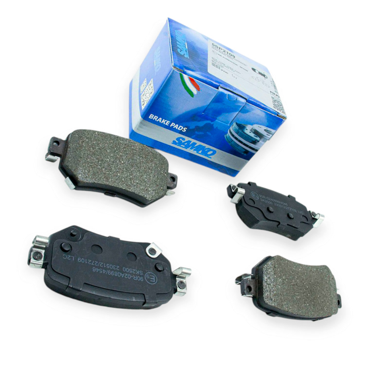 Колодки тормозные Mazda 6 2.0, 2.5 (2012-) задние (система Akebono) SAMKO