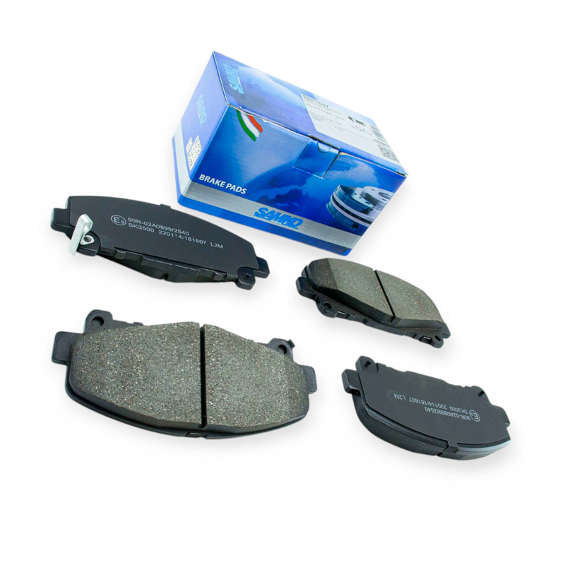 Колодки тормозные Honda Accord VIII, IX (2007-) передние (система Akebono) SAMKO
