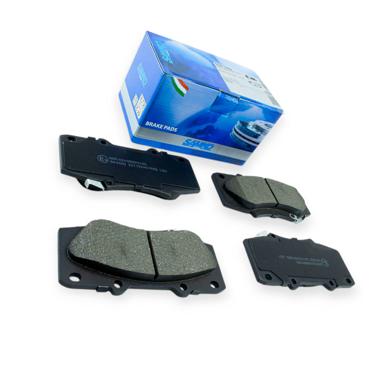 Колодки тормозные Toyota Hilux (2005-) передние SAMKO