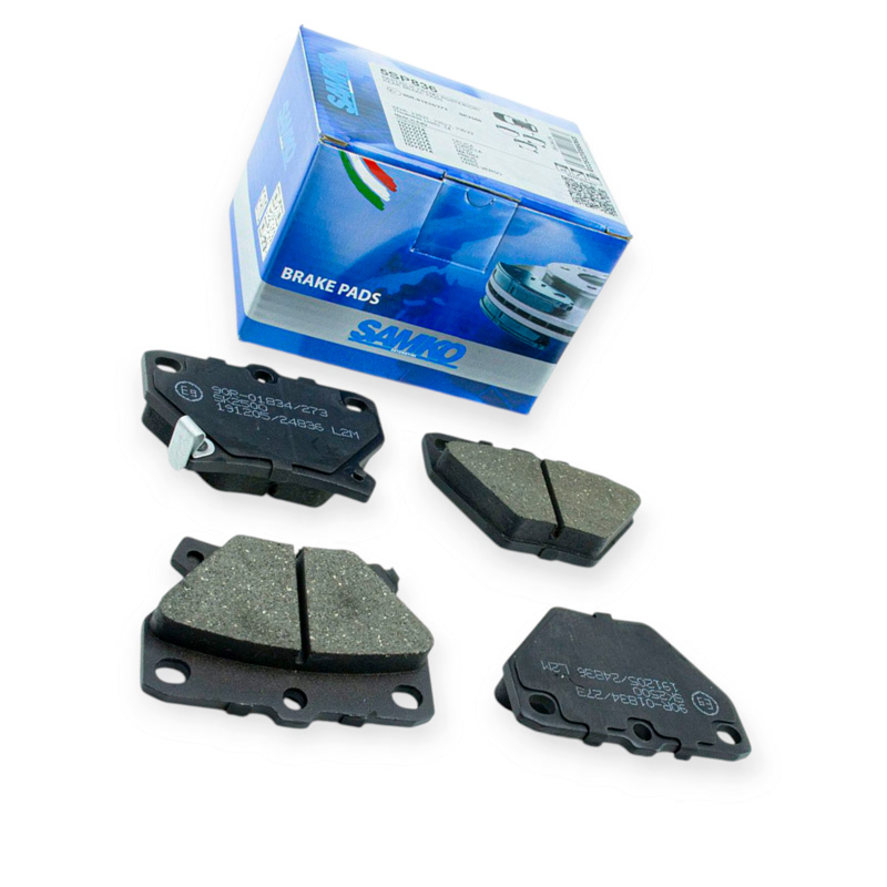 Колодки тормозные Toyota Corolla (2001-2008), Prius (2000-2009), Yaris, Celica (1999-2005) задние SAMKO