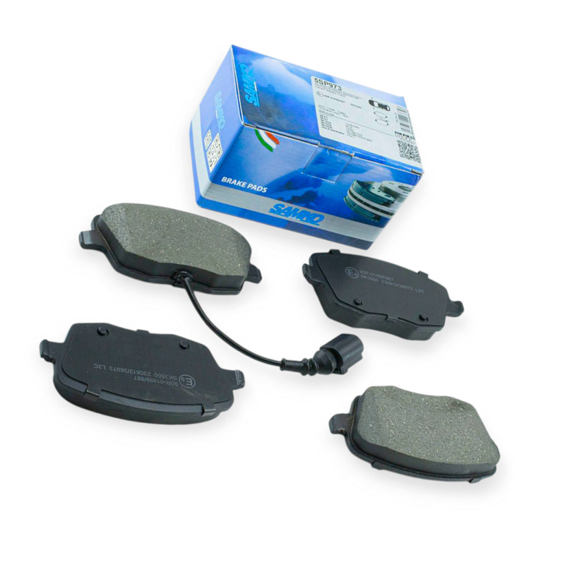 Колодки тормозные Volkswagen Polo (2010-), Skoda Fabia, Roomster (1999-) передние SAMKO