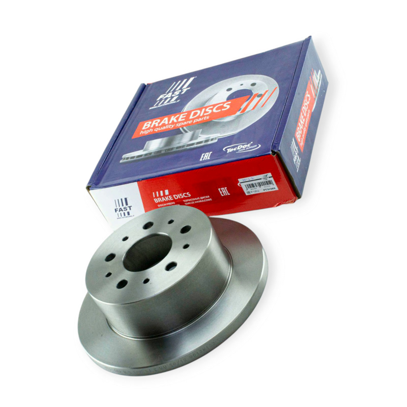 Диск тормозной Fiat Ducato (2002-) 1.0-1.4t задний (280mm16mm) Fast
