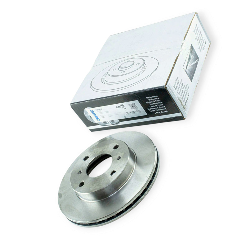 Диск тормозной Nissan Primera P11, Almera Classic (2000-) передний (d257x22mm) SAMKO