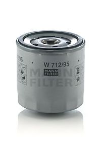 Фильтр масляный Volkswagen Passat B8, POLO, Tiguan, Jetta IV 1.0-1.2-1.4 TSI 14- (MANN)