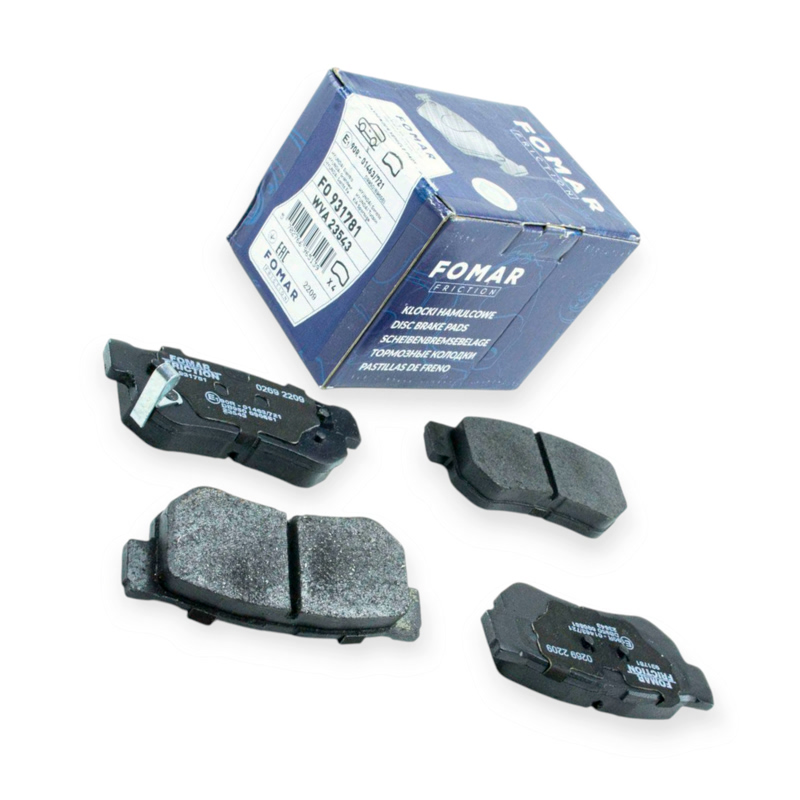 Колодки тормозные Hyundai Matrix, Santa FE I, Sonata IV-V задние FOMAR