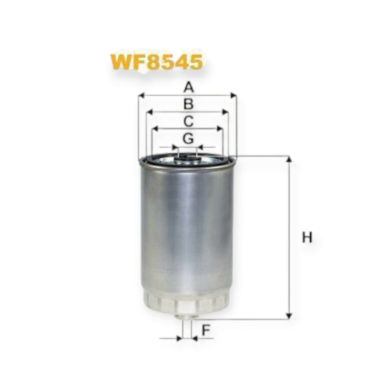 Фильтр топливный Hyundai Santa Fé III 2.0CRDi (12-) WIX FILTERS