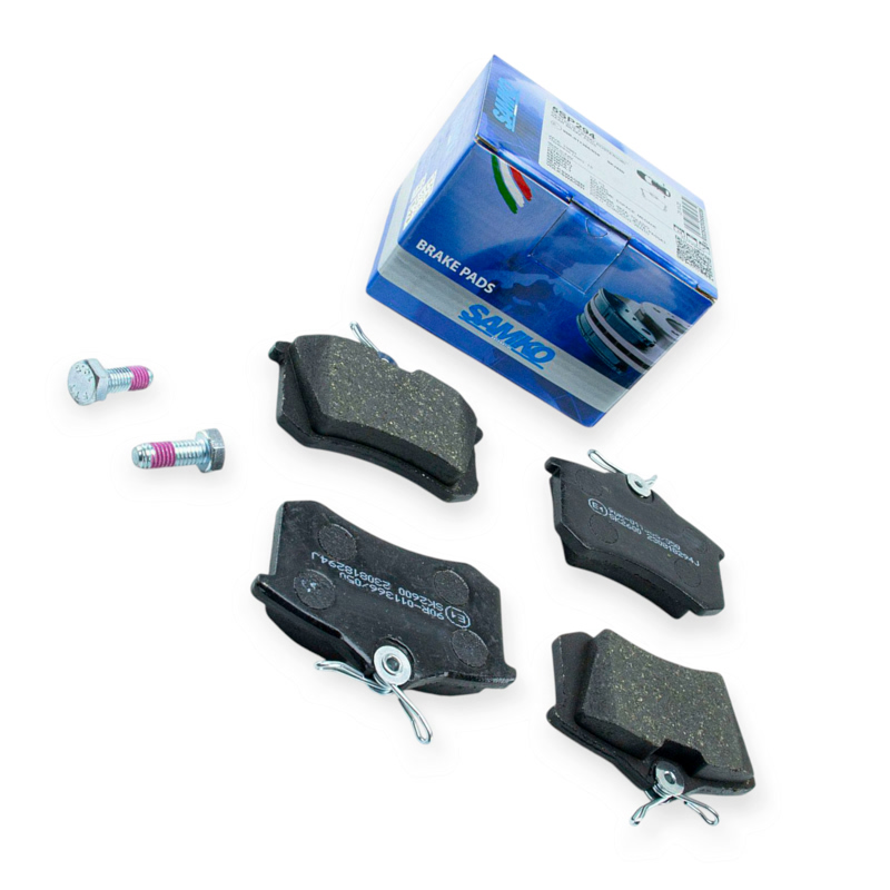 Колодки гальмівні Audi A6 (1997-2004), Volkswagen Jetta (1984-1991), Renault Scenic (2003-) задні SAMKO