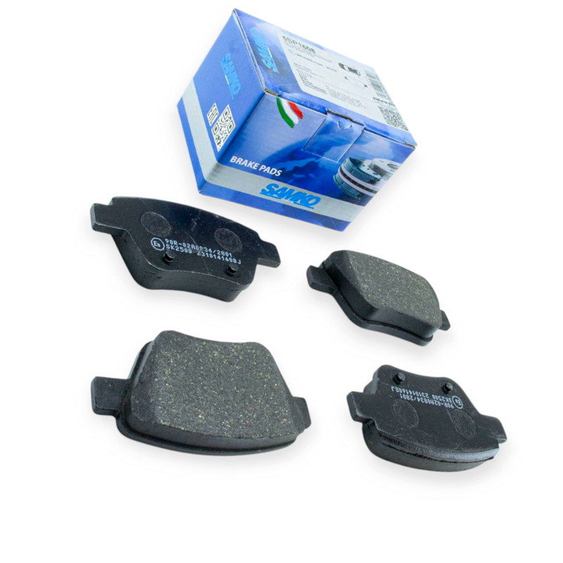 Колодки тормозные Skoda Octavia A5 (2005-), Volkswagen Caddy (2010-), Passat B7 USA задние(система BOSCH) SAMKO