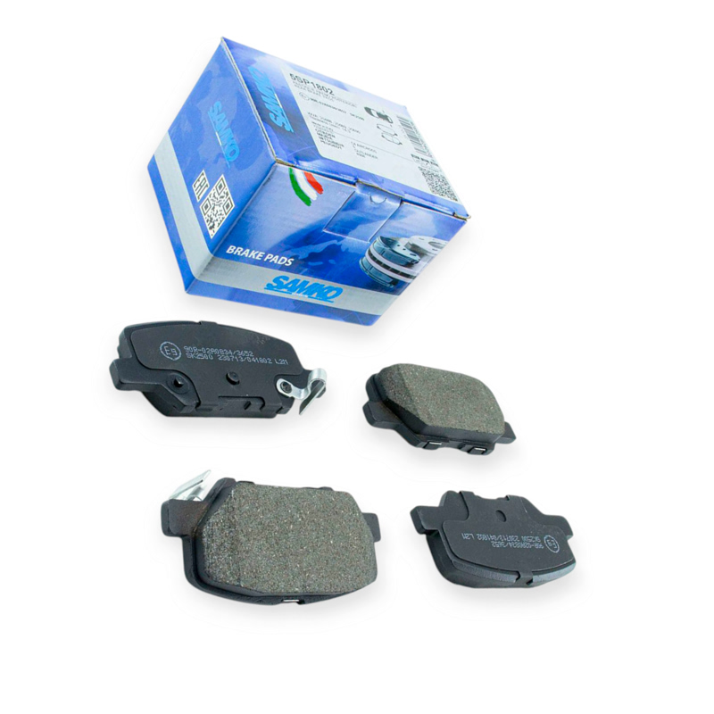 Колодки тормозные Mazda 6 (2012-), Mitsubishi Outlander III, Citroen C4, Peugeot 4008 задние SAMKO