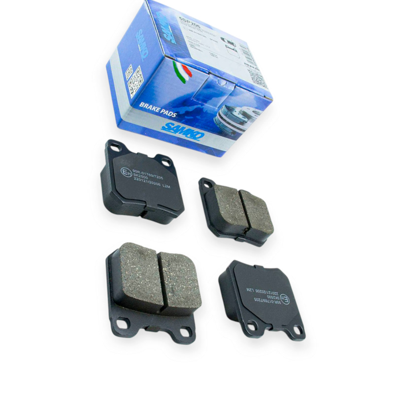 Колодки тормозные Opel Omega A-B, Vectra B (1995-2003) задние, новый образец SAMKO