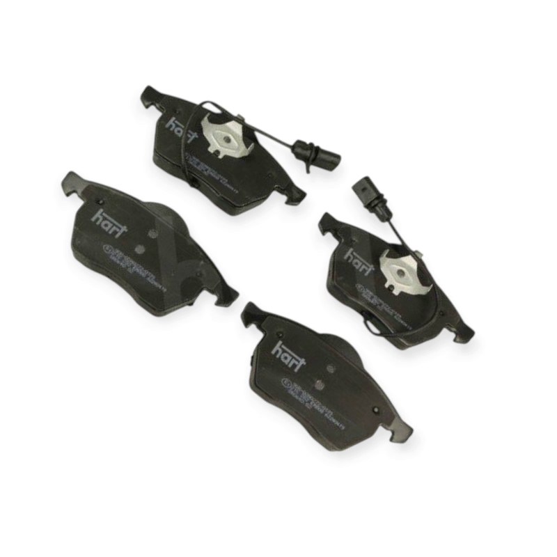 Колодки тормозные Audi A6 С5 - Volkswagen Passat B5 (1996-2005), Skoda Superb (2001-2008) передние (c датчиком) HART