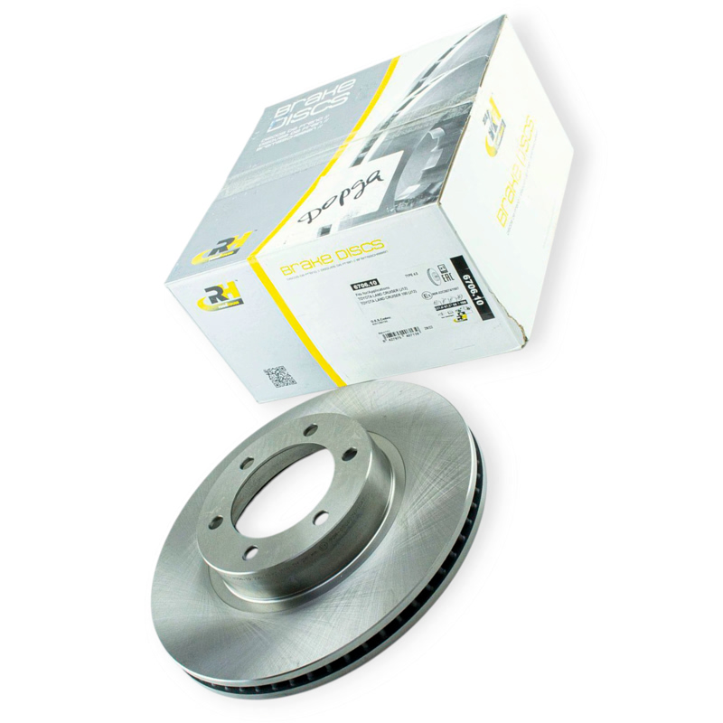 Диск тормозной Toyota Land Cruiser, Prado 3.0-4.0 D (2002-) передний (337.6x28) ROADHOUSE