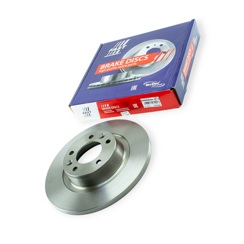 Диск тормозной Fiat Scudo (2007-) задний (290mm14mm) Fast