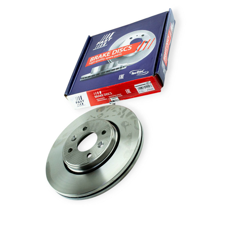 Диск гальмівний Renault Megane II, Laguna I, Kangoo I передній (d280x24mm) Fast