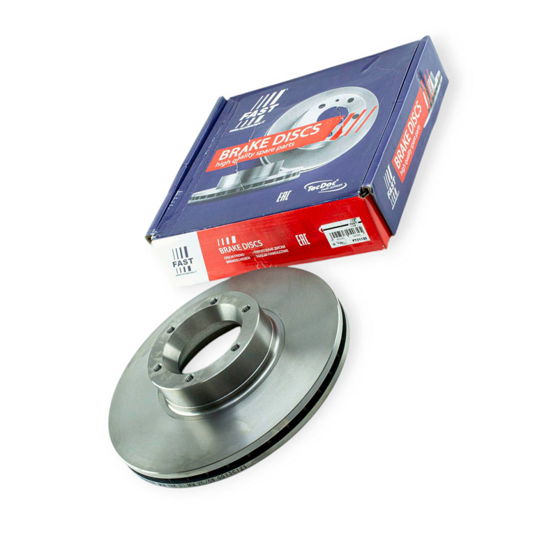 Диск гальмівний Renault Master (1998-2010) передній (280mm24mm) Fast