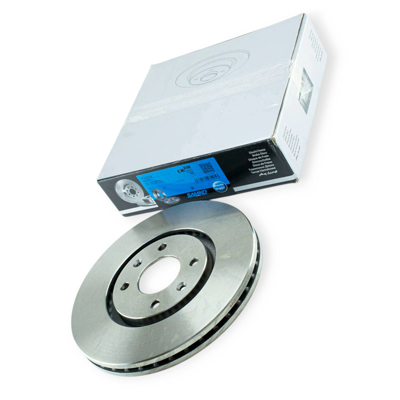 Диск тормозной Citroen Xantia, Peugeot 406 (1995-) передний (d283x26mm) SAMKO