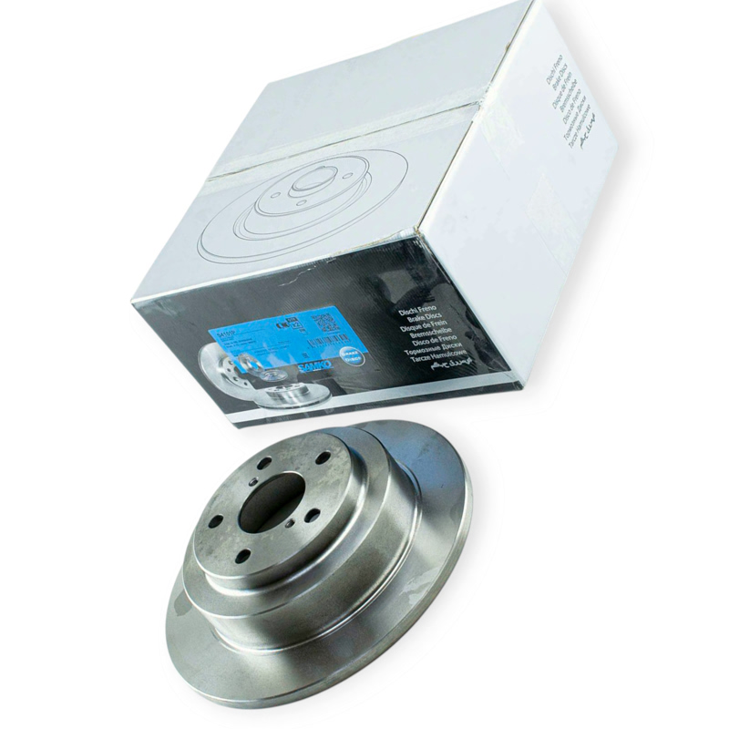 Диск тормозной Subaru Forester, Legacy, Outback, Impreza (1992-) задний (d266x10mm) SAMKO