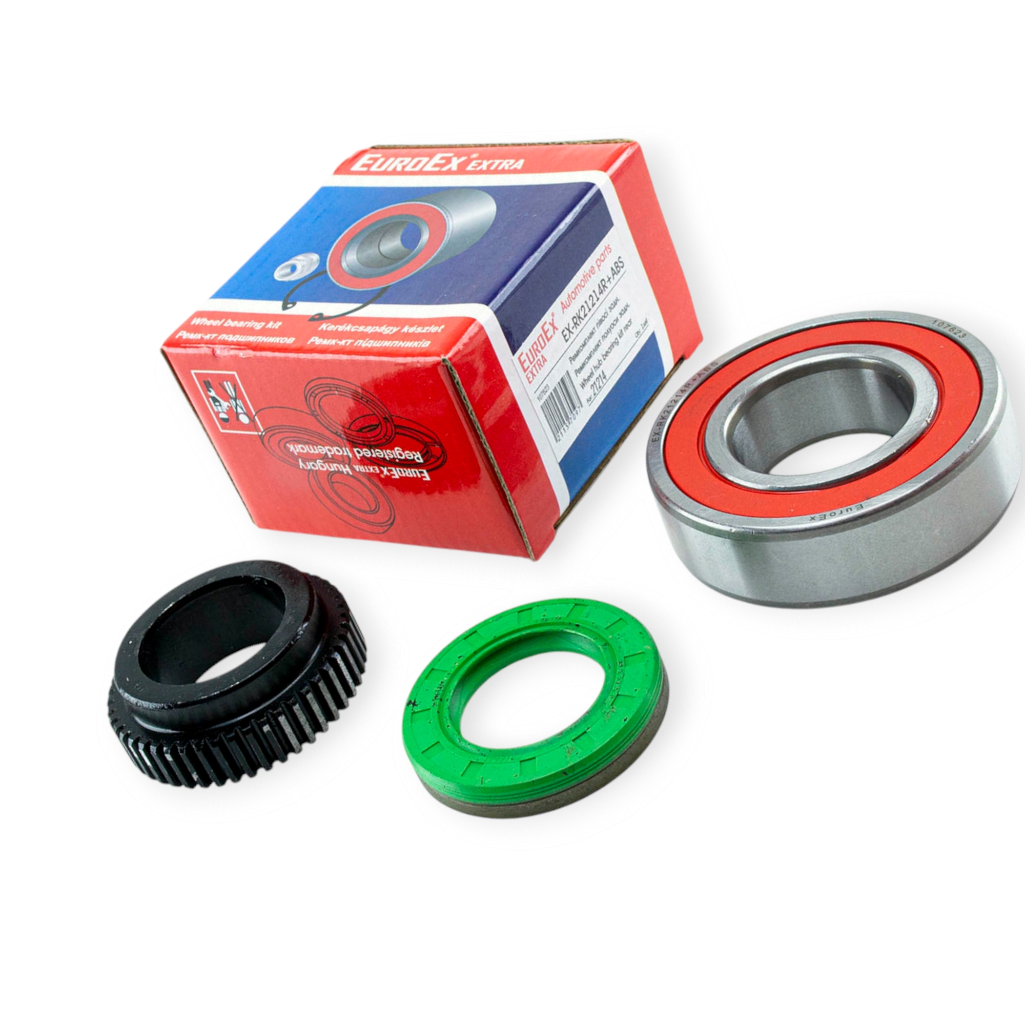 Подшипник полуоси 2123, 21214 под АБС (ремкомплект) EuroEx