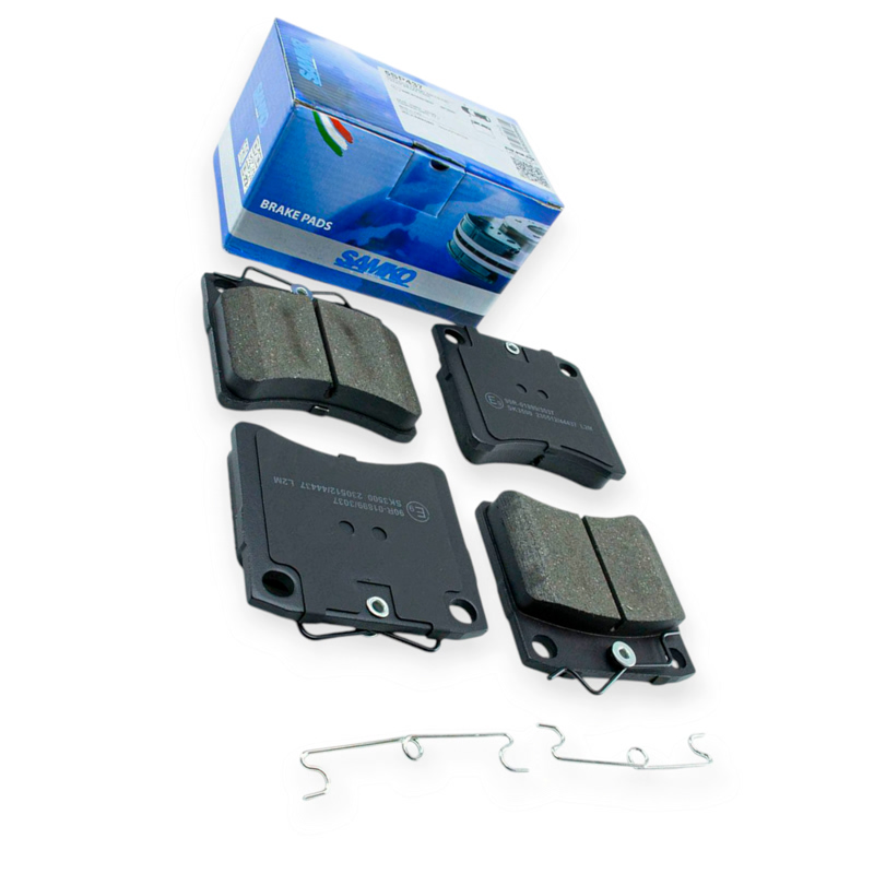 Колодки тормозные Volkswagen Т4 (1990-1996) передние (5SP437) (система TRW) SAMKO