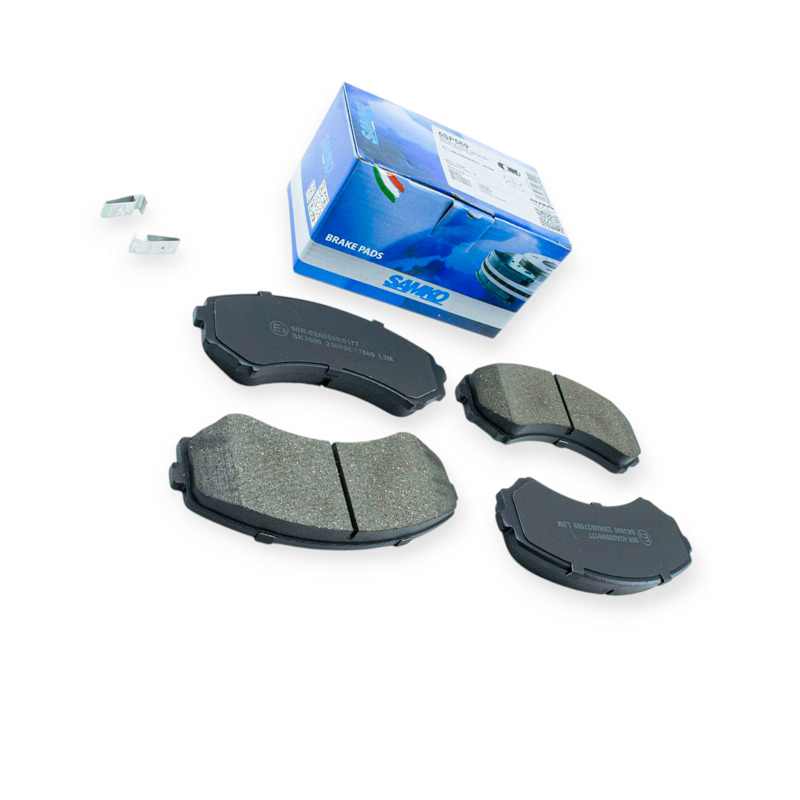 Колодки тормозные Mitsubishi Pajero (2007-) передние SAMKO