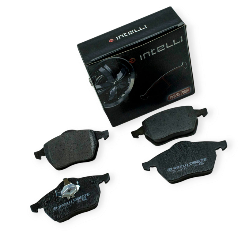 Колодки тормозные Audi A6 С5 - Volkswagen Passat B5 (1996-2005), Skoda Superb (2001-2008) передние (без датчика) Dafmi-Intelli