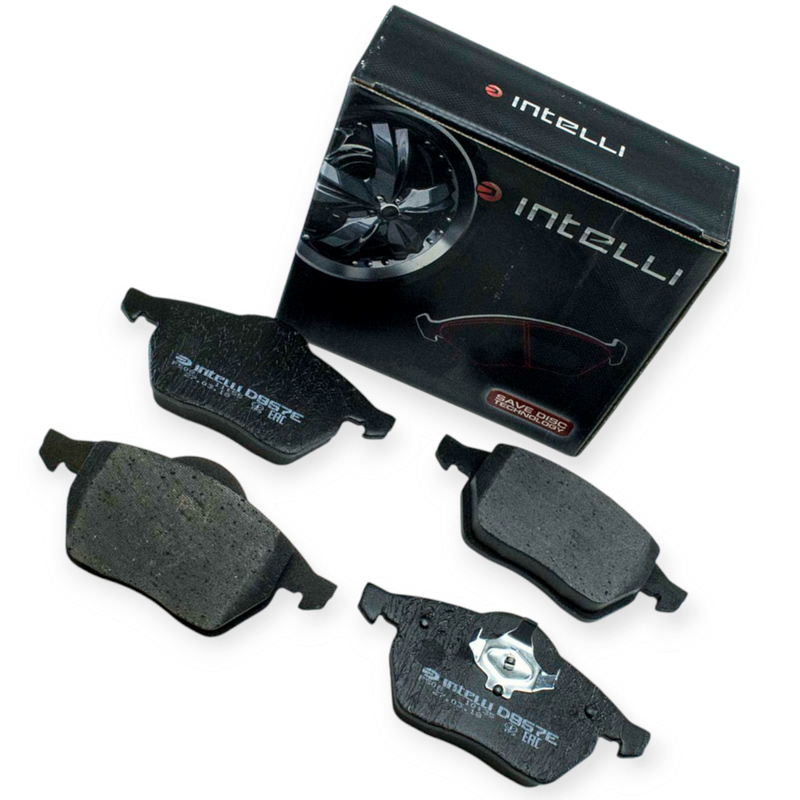 Колодки тормозные Audi A6 (1994-1997), Audi 100 (1990-1994) передние (c датчиком) Dafmi-Intelli