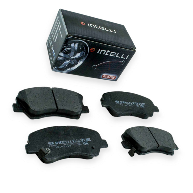 Колодки тормозные Hyundai Accent (2010-), Kia Rio (2011-) передние Dafmi-Intelli