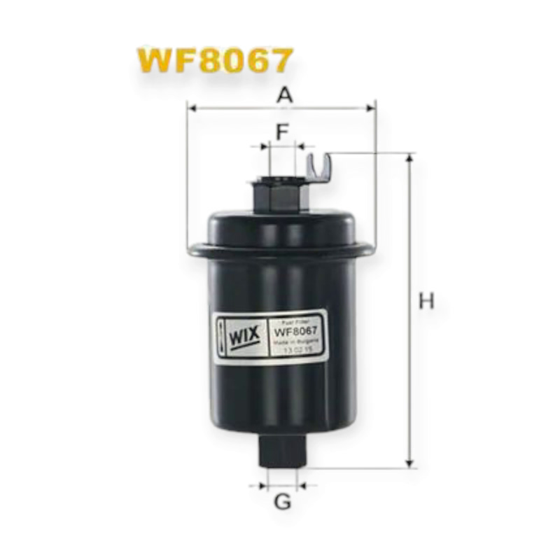 Фильтр топливный Mitsubishi Pajero 3,0 WIX FILTERS