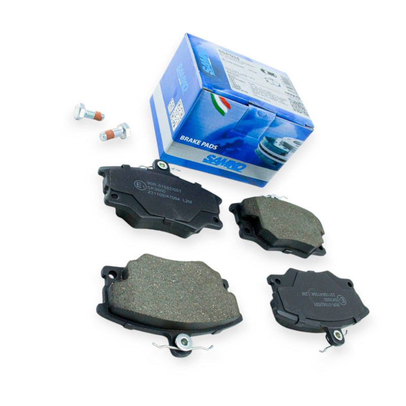 Колодки тормозные Fiat Punto, Tipo, Uno (1985-1999) передние SAMKO
