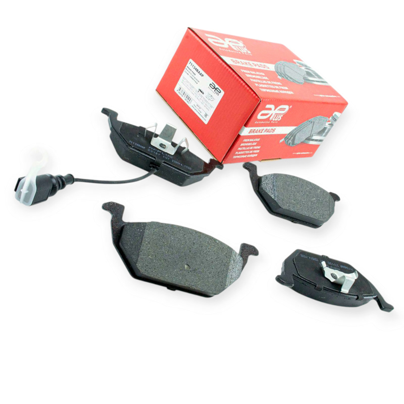 Колодки тормозные Volkswagen Golf IV, Skoda Oktavia 1.6, Fabia I (1999-2008) передние (71134AAP) (с датчиком) APPLUS