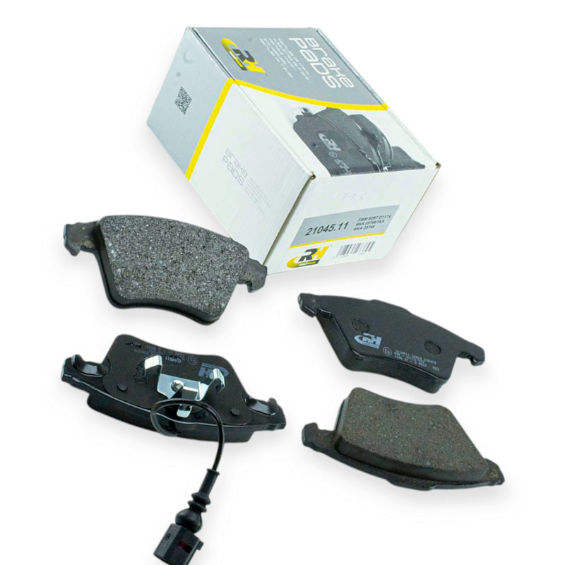 Колодки тормозные Volkswagen T5 (2003-2009) передние (система ATE-TEVES) (с датчиком) ROADHOUSE