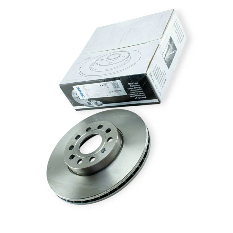 Диск тормозной Volkswagen Caddy III,IV, Golf V, VI, VII передний (287.8mmx25mm) SAMKO