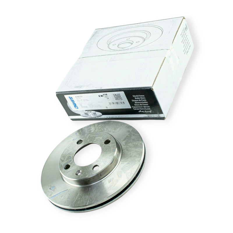 Диск тормозной Volkswagen Golf, Passat, Jetta, Audi 80 89- передний (d239x20mm) SAMKO
